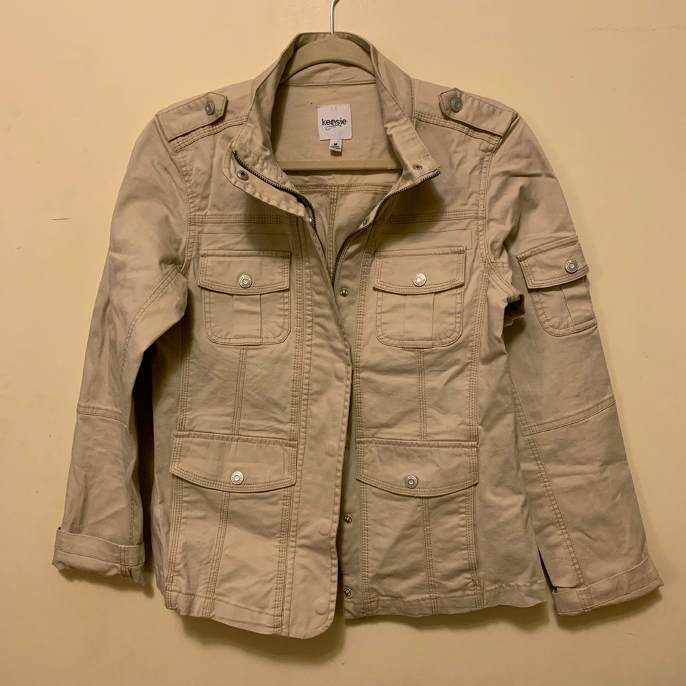NWOT 🎉 Kensie Utility Twill Jacket